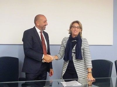 Leonardo Carmenati e Gemma Tuccillo