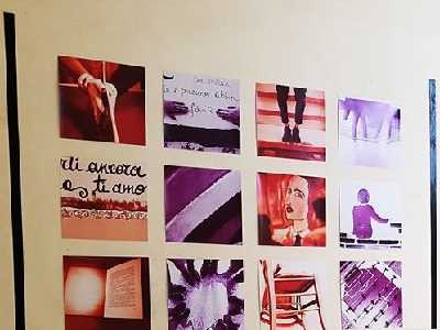 Opera dei ragazzi dell'Istituto Penale per Minori di Potenza allestito dalla Fondazione SouthHeritage alla Mostra Padiglioni Invisibili di Matera