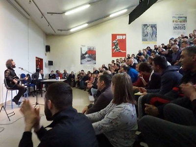 Simone Cristicchi nel carcere di Padova