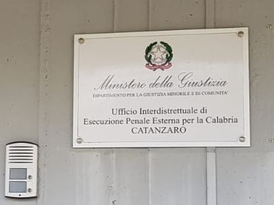 Ufficio Interdistrettuale Catanzaro esecuzione penale
