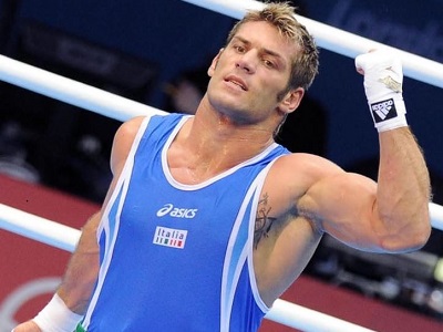 Clemente Russo pugile delle Fiamme Azzurre