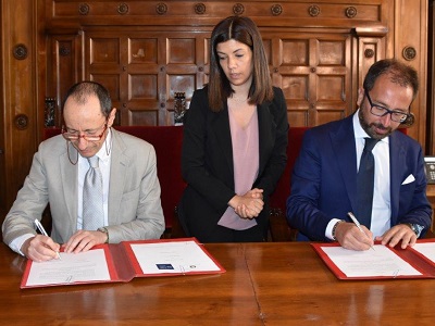 Firma protocollo equo compenso Bonafede-Mascherin