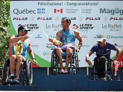 Giovanni Achenza Paratriathlon Fiamme Azzurre