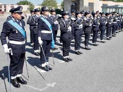 Cerimonia assunzione del Comando della Guardia d’Onore del Corpo di Polizia Penitenziaria Commissario coordinatoree Francesco Pennisi