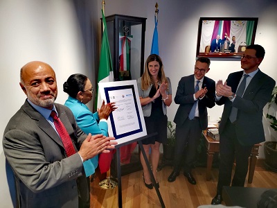 firma del memorandum a città del Messico
