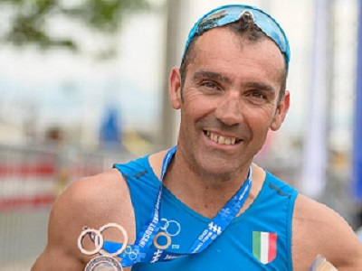 Giovanni Achenza Paratriathlon Fiamme Azzurre