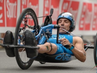 Giovanni Achenza Paratriathlon Fiamme Azzurre