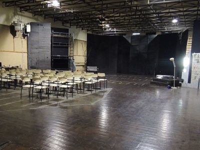 La sala cinema del carcere di Bollate