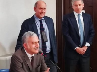 Carmelo Cantone provveditore DAP Lazio Abruzzo e Molise e Stefano Anastasia Garante diritti detenuti Lazio