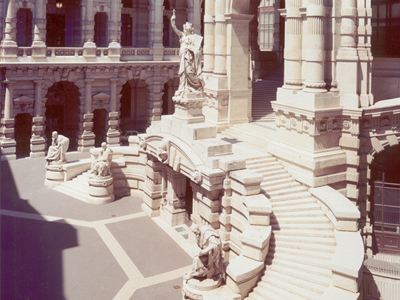Cortile interno della Suprema Corte di Cassazione