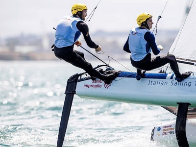 Vittorio Bissaro Fiamme Azzurre Vela