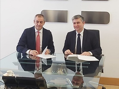 Francesco Basentini, capo DAP, e Alessandro Picardi, Chief Public Affair Officer di TIM