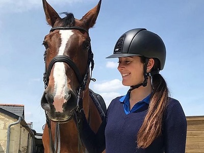 Ludovica Manzoli Equitazione Fiamme Azzurre