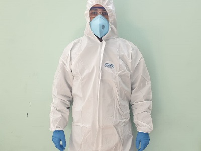 personale dotato di tutti i dispositivi di protezione individuale