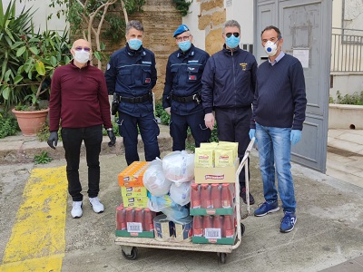 Iniziativa di beneficenza degli agenti di Polizia Penitenziaria del carcere di Sciacca