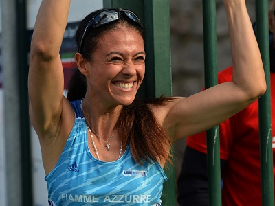 Giusy Versace Atleta paralimpica Fiamme Azzurre