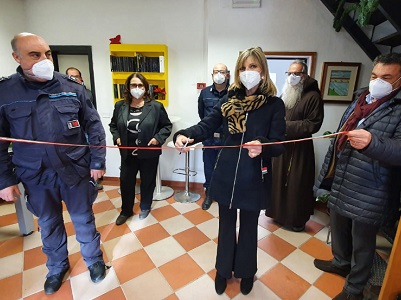 Inaugurazione dello spazio spaccio nel carcere di Pistoia