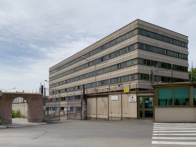 Facciata del palazzo sede del Dipartimento dell'Amministrazione Penitenziaria a Roma