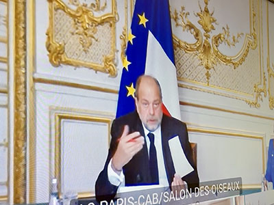 Ministro della Giustizia francese Éric Dupond-Moretti