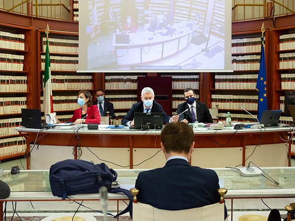 Marta Cartabia in commissione antimafia