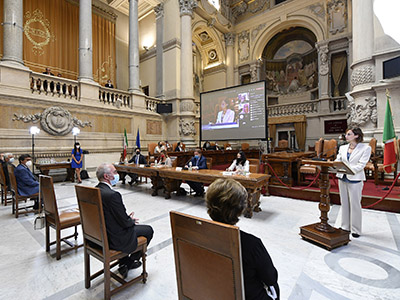 Marta Cartabia in Cassazione per ricordo di Livatino