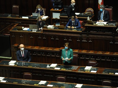 Camera 21 luglio 21 Cartabia riferise sui fatti del carcere di Santa Maria Capua Vetere