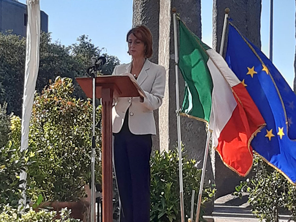 Marta Cartabia in visita al carcere di Santa Maria C.V.