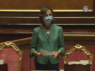 Senato, 21 luglio 2021 - Cartabia riferisce sui fatti di SMCV