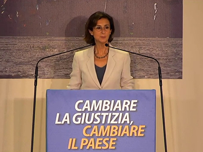 La ministra Cartabia al convegno UCPI