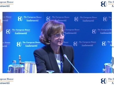 Marta Cartabia a Cernobbio 2021