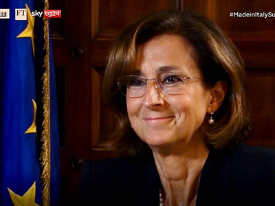 Marta Cartabia in conversazione con Silvia Sciorilli Borrelli del Fiancial Times