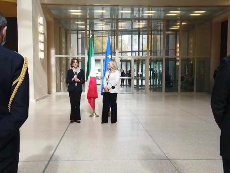 Cartabia nell'Ambasciata in Washington DC