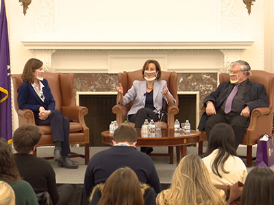 La ministra Cartabia incontra gli studenti della New York University