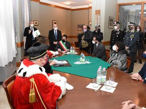 La ministra Cartabia firma protocollo a Reggio Calabria