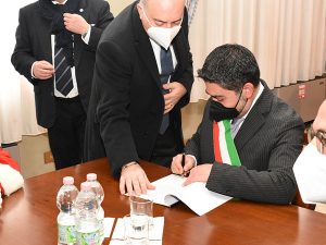 La ministra Cartabia firma protocollo a Reggio Calabria