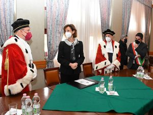 La ministra Cartabia firma protocollo a Reggio Calabria