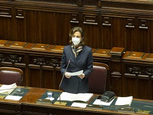 La ministra Cartabia illustra la Relazione dell'amministrazione della giustizia alla Camera