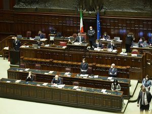 La ministra Cartabia illustra la Relazione dell'amministrazione della giustizia alla Camera