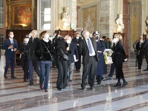 Visita della ministra Cartabia a Castel Capuano