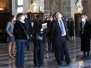 Visita della ministra Cartabia a Castel Capuano