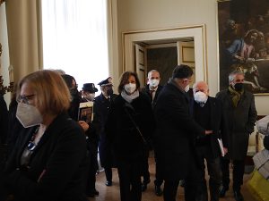 Visita della ministra Cartabia a Castel Capuano