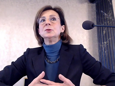 La ministra Cartabia all'incontro con AIBE