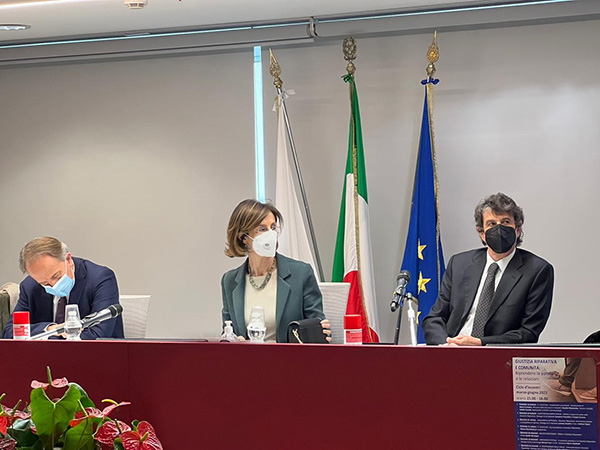 La ministra Cartabia al Palazzo di Giustizia di Brescia