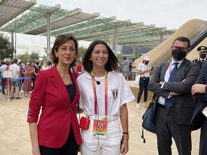 La ministra Cartabia all'Expo Dubai 2020