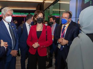 La ministra Cartabia all'Expo Dubai 2020