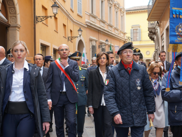 Cartabia a Reggio Emilia, 25 aprile