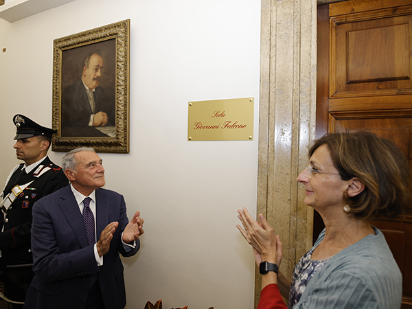 Dnaa Inaugurazione sale Vigna e Falcone