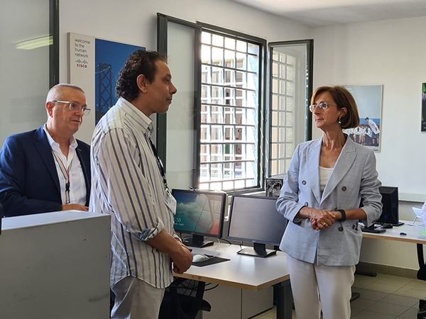 La ministra Cartabia visita il carcere di Bollate