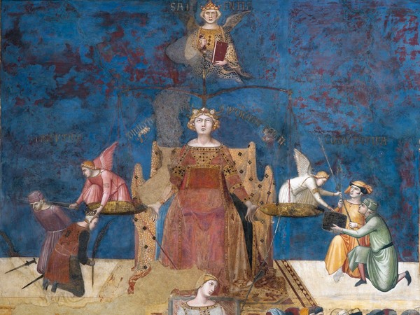 La Giustizia nell'affresco di Ambrogio Lorenzetti