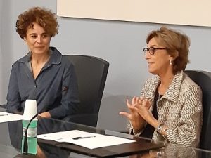 La Presidente Gemma Tuccillo e la Portavoce Vanessa Pallucchi